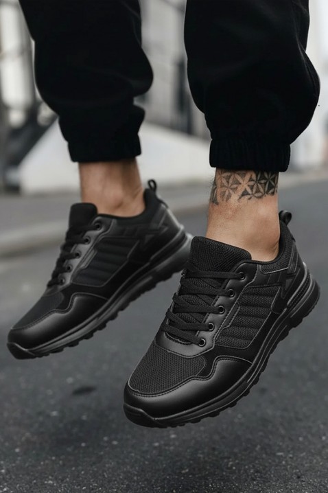 Sneakersy KONIX BLACK, Kolor : czarny, IVET.PL - Modna odzież