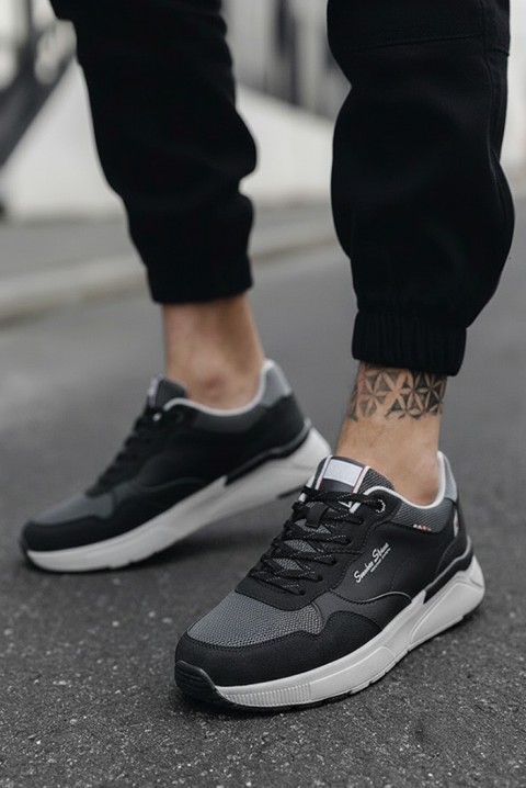 Sneakersy HROMOZ BLACK, Kolor : czarny, IVET.PL - Modna odzież