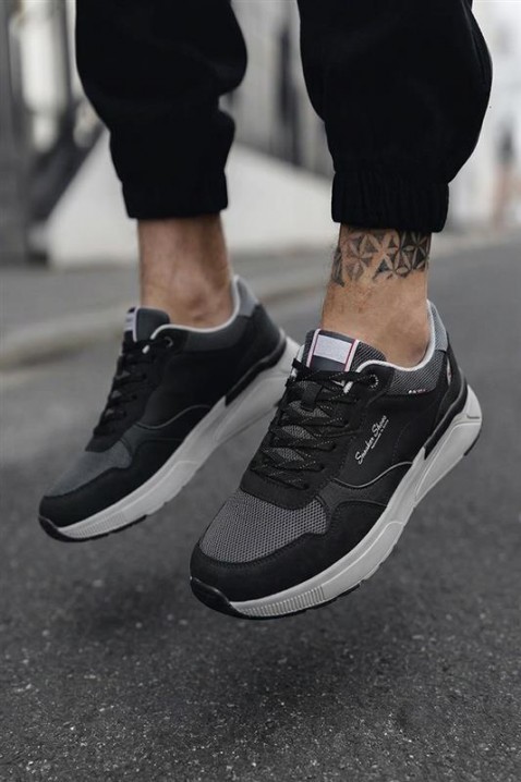 Sneakersy HROMOZ BLACK, Kolor : czarny, IVET.PL - Modna odzież