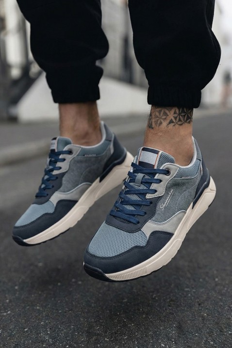 Sneakersy HROMOZ BLUE, Kolor : chabrowy, IVET.PL - Modna odzież