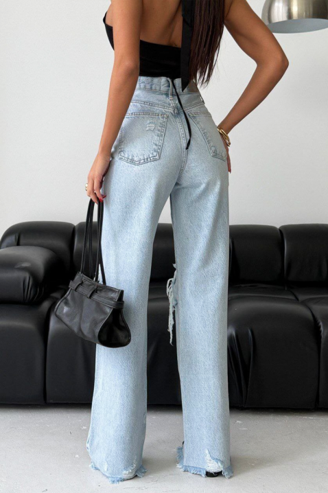 Jeansy SATURNA, Kolor : błękitny, IVET.PL - Modna odzież