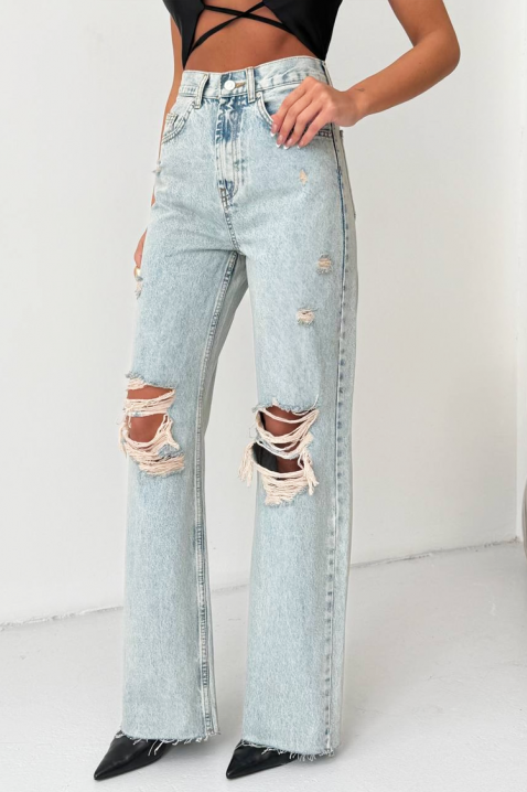 Jeansy ZERVILA, Kolor : błękitny, IVET.PL - Modna odzież