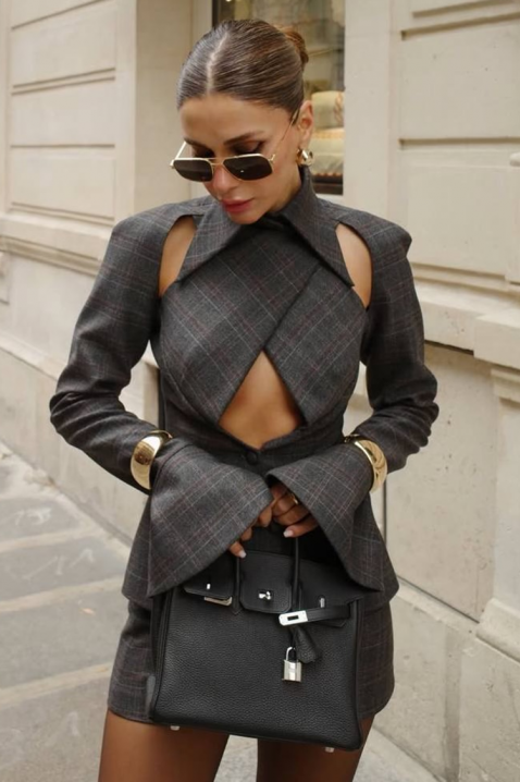 Komplet GODELZA GREY, Kolor : szary, IVET.PL - Modna odzież