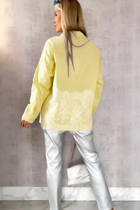 Koszula GLEDROLZA YELLOW, Kolor : żółty, IVET.PL - Modna odzież