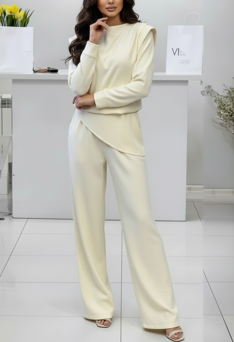 Komplet PALVENZA ECRU, Kolor : ecru, IVET.PL - Modna odzież