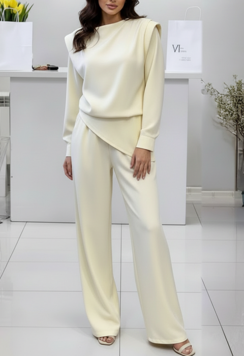 Komplet PALVENZA ECRU, Kolor : ecru, IVET.PL - Modna odzież