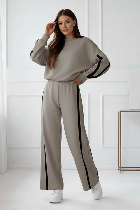 Komplet DOLVERJA GREY, Kolor : szary, IVET.PL - Modna odzież