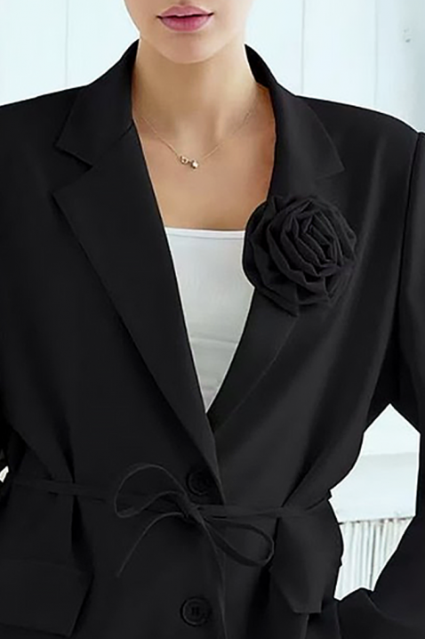 Marynarka LOFRENDA BLACK, Kolor : czarny, IVET.PL - Modna odzież