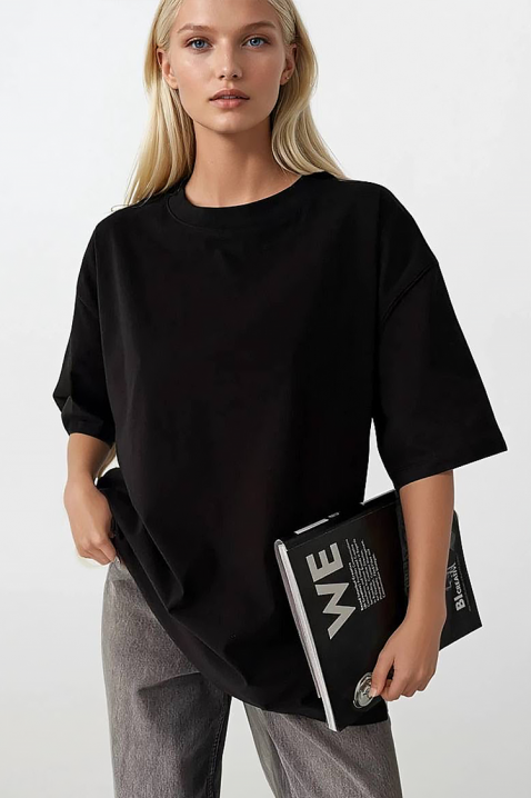 Koszulka JIMONZA BLACK, Kolor : czarny, IVET.PL - Modna odzież