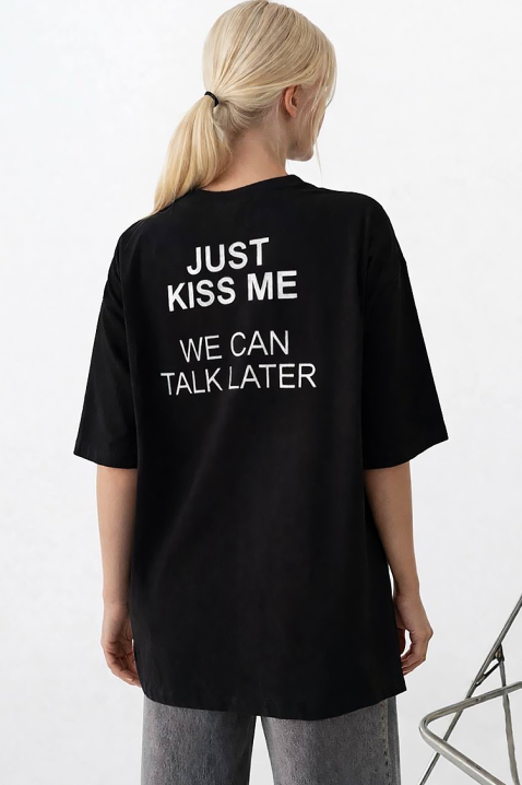 Koszulka JIMONZA BLACK, Kolor : czarny, IVET.PL - Modna odzież