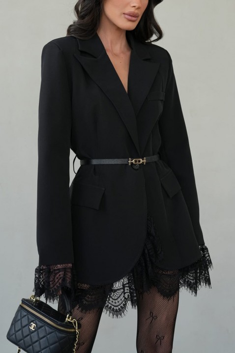 Marynarka ZRELONDA, Kolor : czarny, IVET.PL - Modna odzież