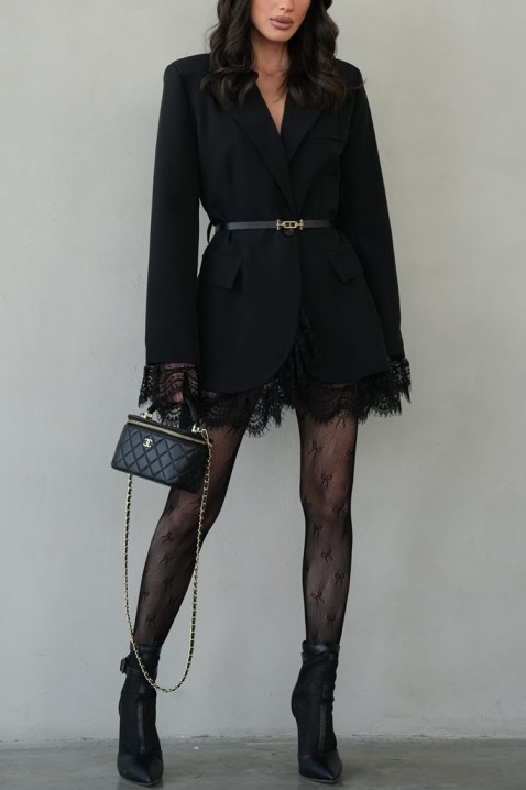 Marynarka ZRELONDA, Kolor : czarny, IVET.PL - Modna odzież