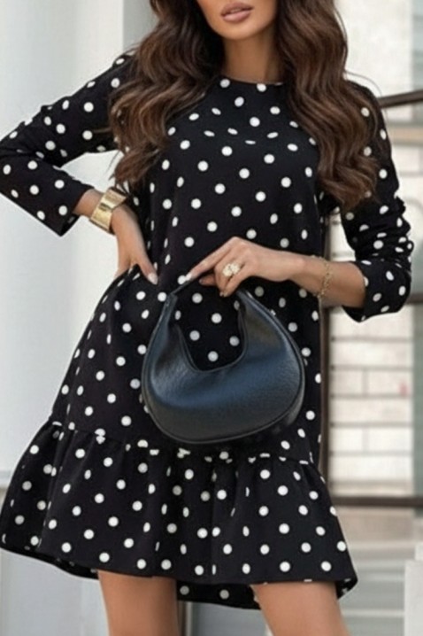 Sukienka FIOVERA BLACK, Kolor : czarny, IVET.PL - Modna odzież