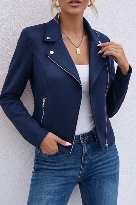 Kurtka JESIKANDRA BLUE, Kolor : chabrowy, IVET.PL - Modna odzież