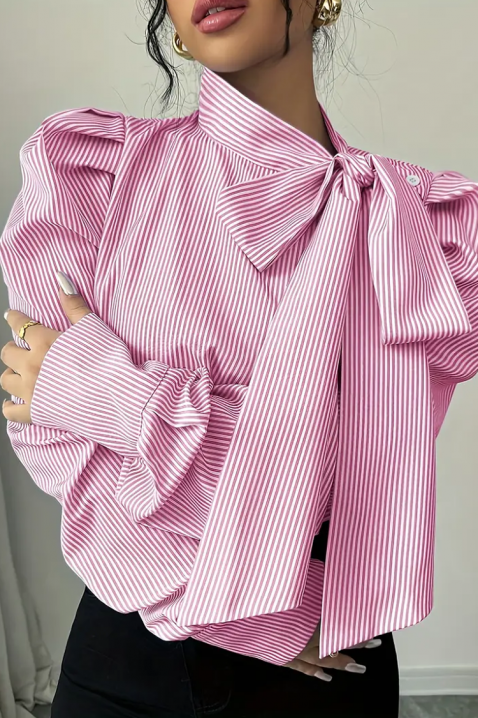 Koszula ZAROLVA PINK, Kolor : różowy, IVET.PL - Modna odzież