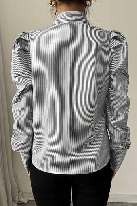 Koszula ZAROLVA GREY, Kolor : szary, IVET.PL - Modna odzież