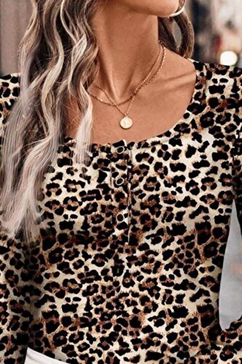 Bluzka LEONZELA, Kolor : wielokolorowy, IVET.PL - Modna odzież