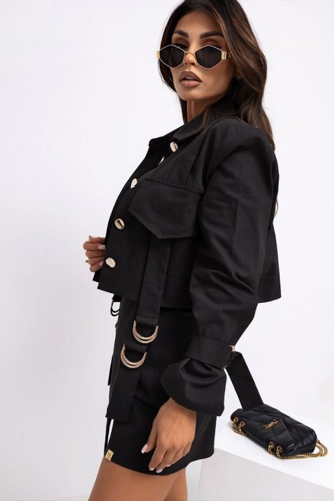 Komplet LIOFELXA BLACK, Kolor : czarny, IVET.PL - Modna odzież