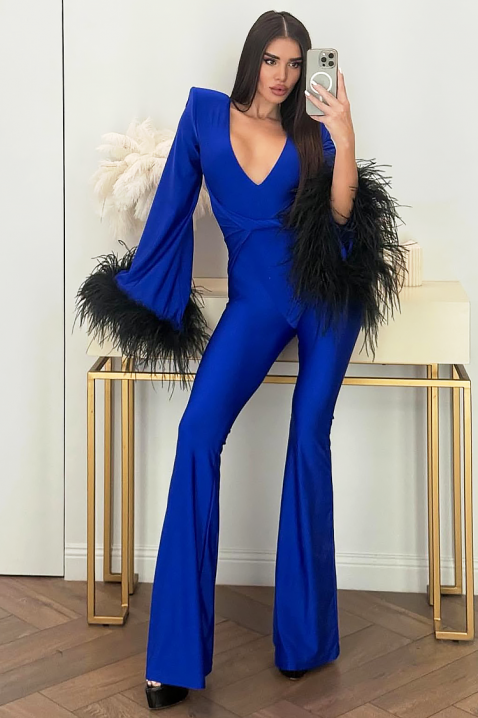 Kombinezon PINTELMA BLUE, Kolor : chabrowy, IVET.PL - Modna odzież