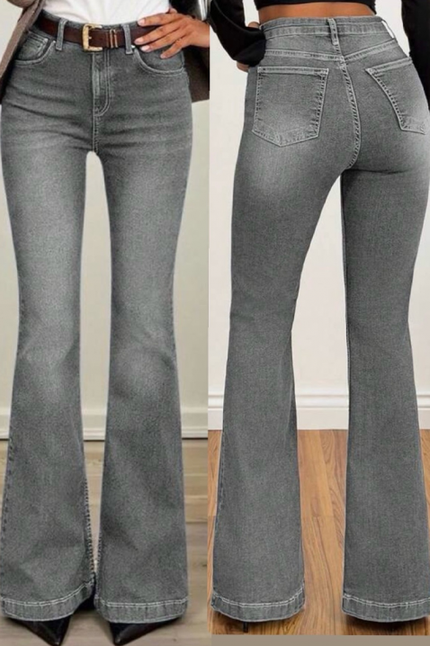 Jeansy ZALORZA, Kolor : grafitowy, IVET.PL - Modna odzież