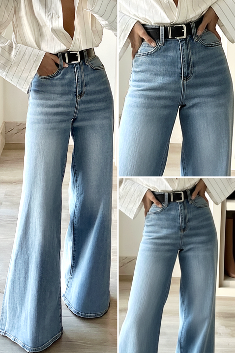 Jeansy SVOBELA, Kolor : błękitny, IVET.PL - Modna odzież