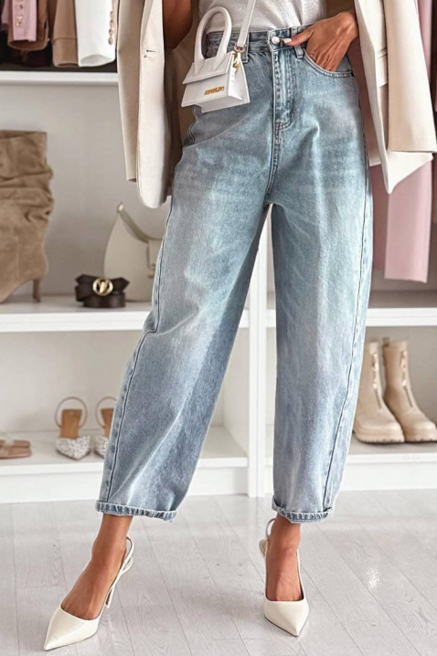 Jeansy CHILVENZA, Kolor : błękitny, IVET.PL - Modna odzież