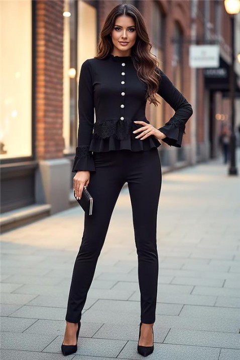 Komplet GERFODA, Kolor : czarny, IVET.PL - Modna odzież