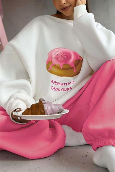 Komplet HLAVLENA, Kolor : fuksja, IVET.PL - Modna odzież