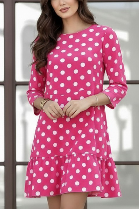 Sukienka DORONZA PINK, Kolor : różowy, IVET.PL - Modna odzież