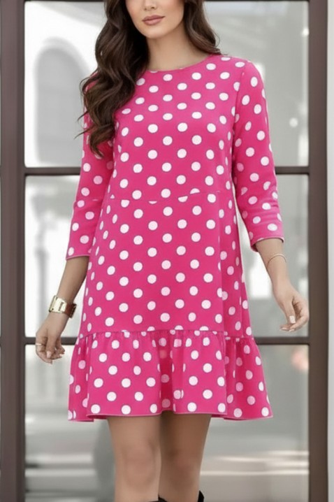 Sukienka DORONZA PINK, Kolor : różowy, IVET.PL - Modna odzież