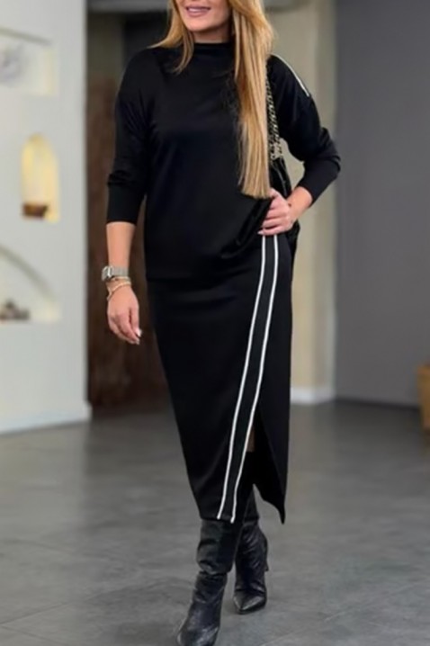 Komplet SERZILFA, Kolor : czarny, IVET.PL - Modna odzież