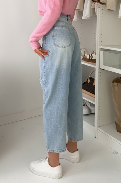 Jeansy LORZELA, Kolor : błękitny, IVET.PL - Modna odzież