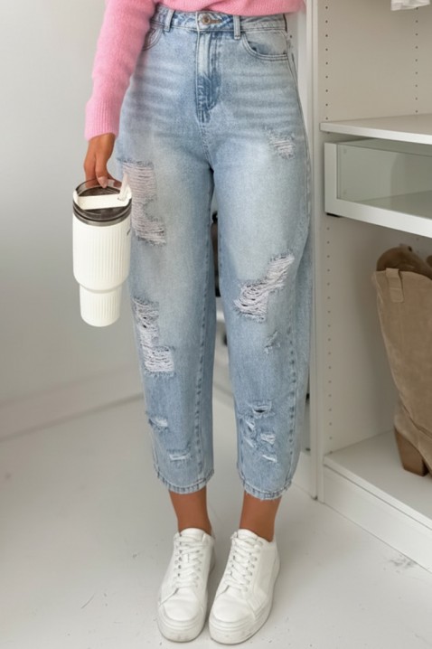 Jeansy LORZELA, Kolor : błękitny, IVET.PL - Modna odzież