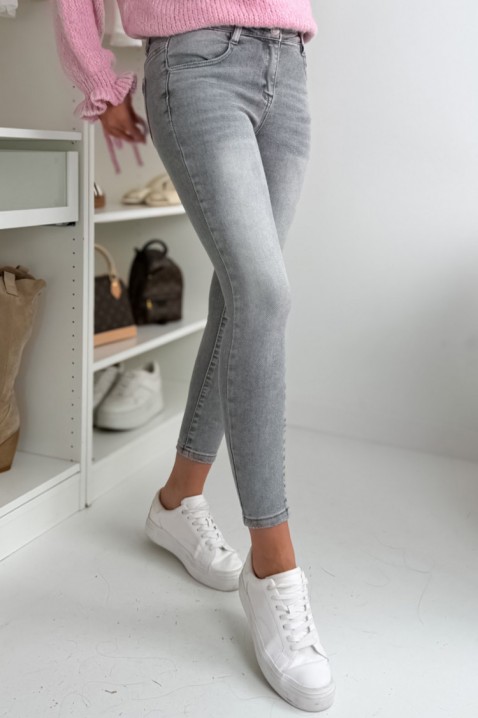 Jeansy HREVILDA, Kolor : szary, IVET.PL - Modna odzież