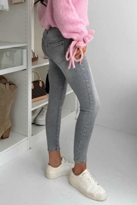 Jeansy HREVILDA, Kolor : szary, IVET.PL - Modna odzież