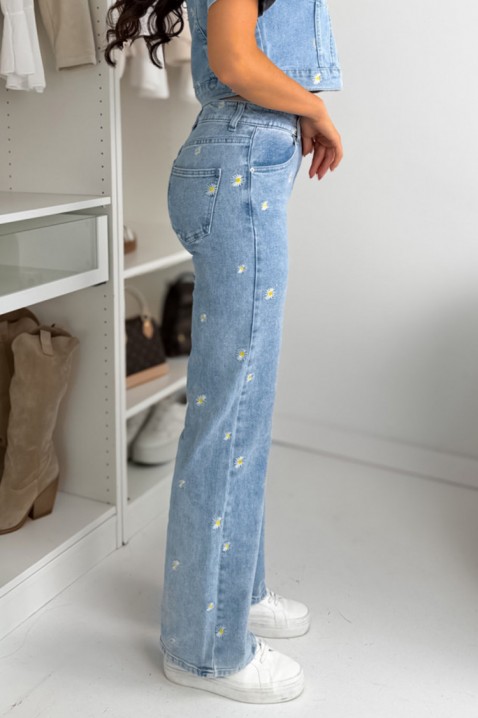 Jeansy ROLKLINDA, Kolor : błękitny, IVET.PL - Modna odzież