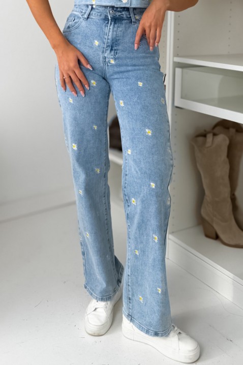 Jeansy ROLKLINDA, Kolor : błękitny, IVET.PL - Modna odzież