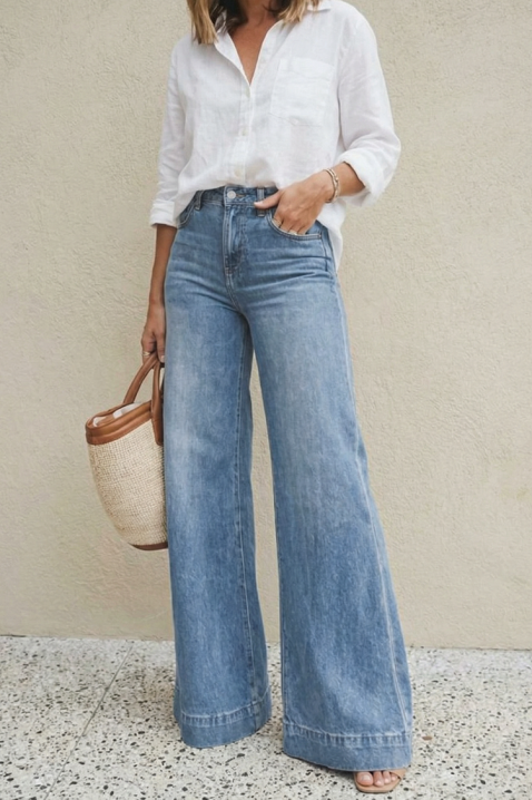 Jeansy CHELVENZA, Kolor : błękitny, IVET.PL - Modna odzież