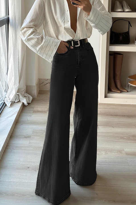 Jeansy MASIMONZA, Kolor : czarny, IVET.PL - Modna odzież