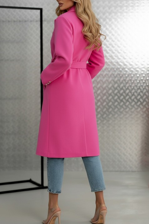 Płaszcz MORXEDA FUCHSIA, Kolor : fuksja, IVET.PL - Modna odzież