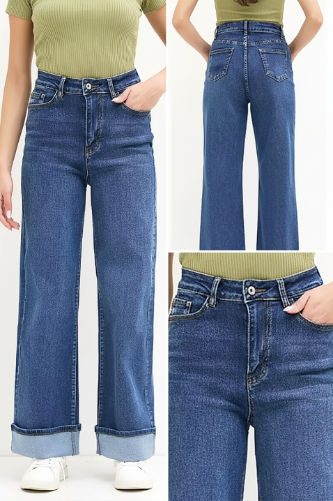 Jeansy VEBRALDA, Kolor : chabrowy, IVET.PL - Modna odzież