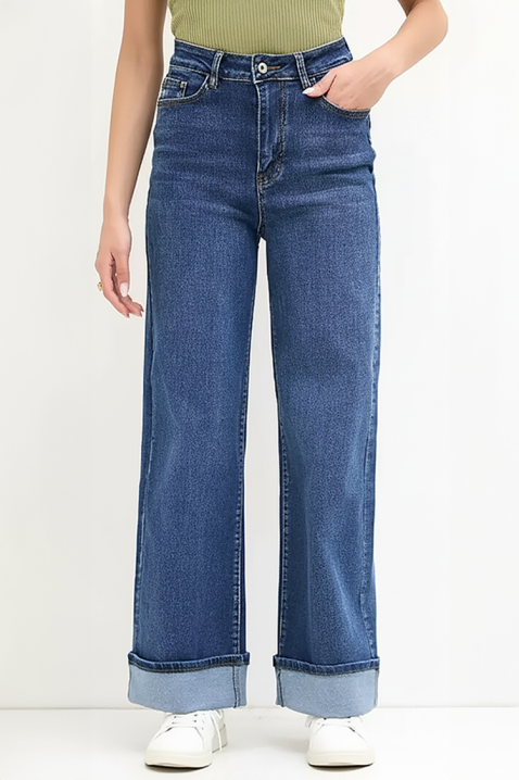 Jeansy VEBRALDA, Kolor : chabrowy, IVET.PL - Modna odzież