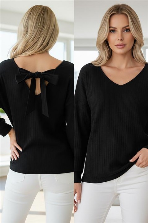 Bluzka ERMOLTA BLACK, Kolor : czarny, IVET.PL - Modna odzież