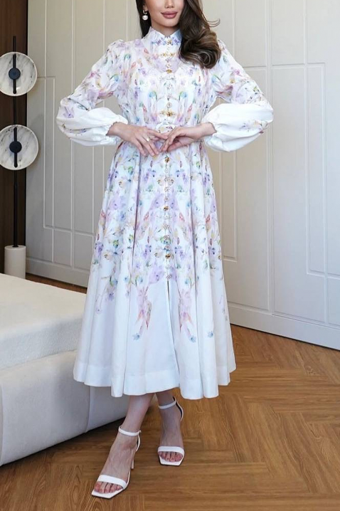 Sukienka GERGONZA, Kolor : biały, IVET.PL - Modna odzież