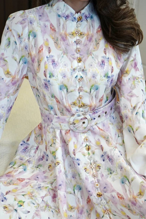 Sukienka GERGONZA, Kolor : biały, IVET.PL - Modna odzież