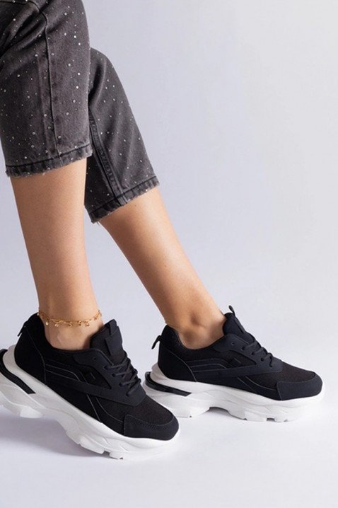 Sneakersy DLOMERZA, Kolor : czarny, IVET.PL - Modna odzież