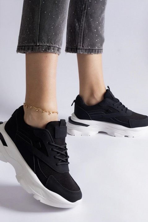 Sneakersy DLOMERZA, Kolor : czarny, IVET.PL - Modna odzież