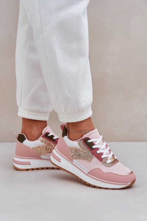 Sneakersy LERCHILZA, Kolor : różowy, IVET.PL - Modna odzież