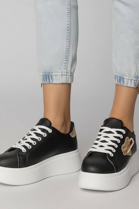 Tenisówki KOLDENZA, Kolor : czarny, IVET.PL - Modna odzież