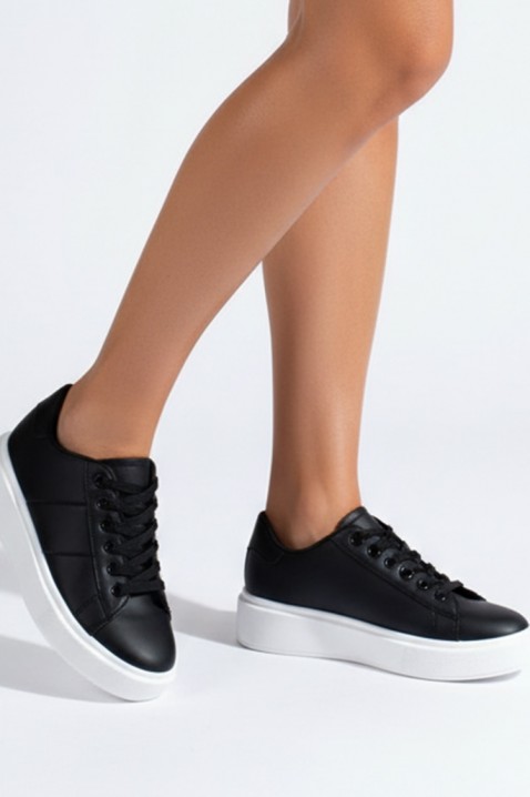 Tenisówki LELORZANA, Kolor : czarny, IVET.PL - Modna odzież